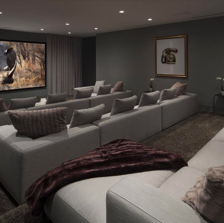 Deerfield Beach Florida Custom In Home Theater